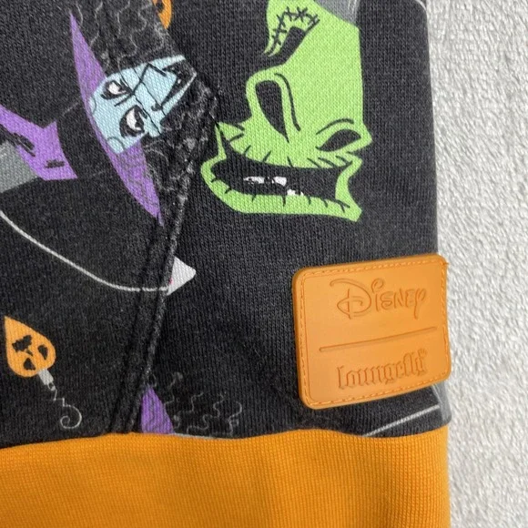 Disney Loungefly Hoodie XL Halloween themed Nightmare before Christmas - Picture 4 of 9